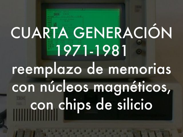 VIDEO Cuarta Generación de Computadoras.
