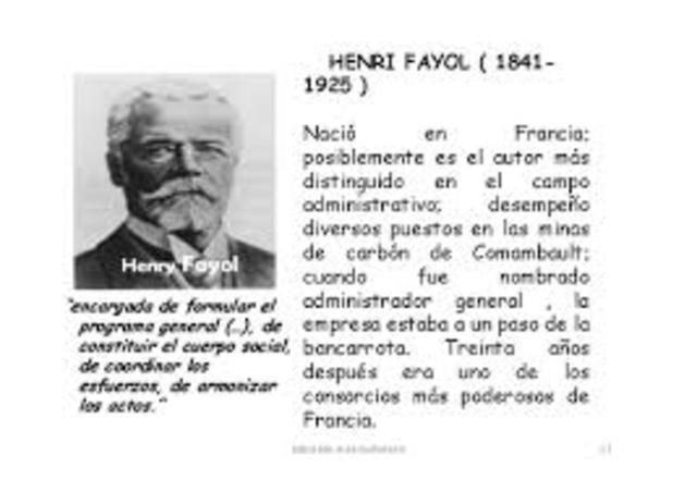 Teoria clasica de Fayol