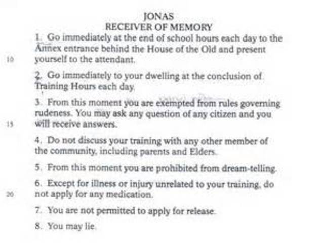 Rules for the Receiver