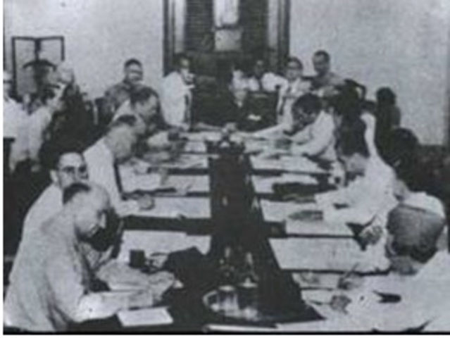 Penandatanganan Hasil Perundingan Linggarjati