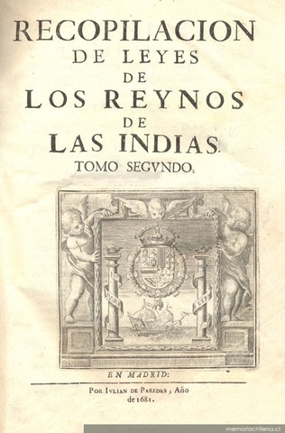 Ley XIII de las Leyes de Indias