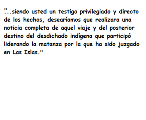 Jack de Guevara recibe la carta