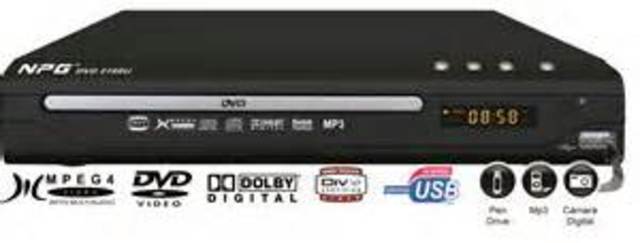 USB, reproductor de DVD