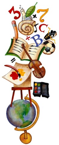 I went to La Santa Cruz school