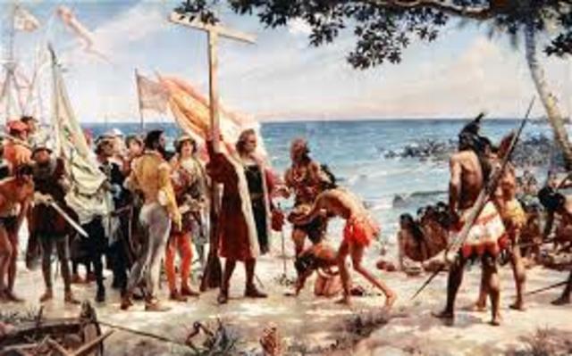 Christopher Colombus Discovers America