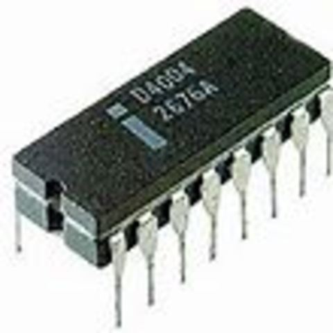 Origen del Microchip 4004 de 4 bits