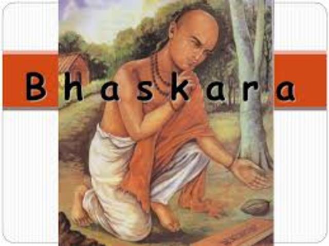Bhaskara2. SIglo XII