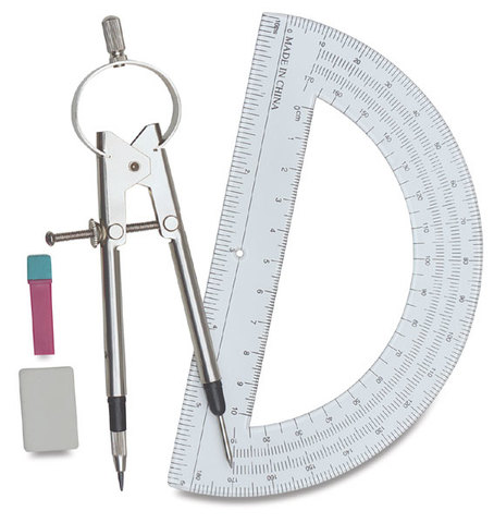 Protractor and Compass