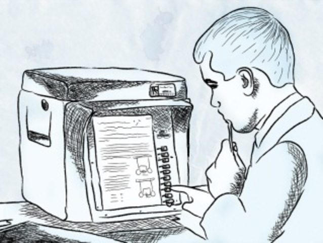 La máquina de enseñar.