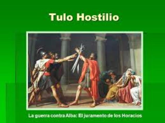 Reyes de Roma: Tulio Hostilio (673 - 642 a. C.)