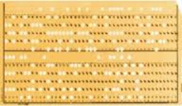 Tarjetas Perforadas
