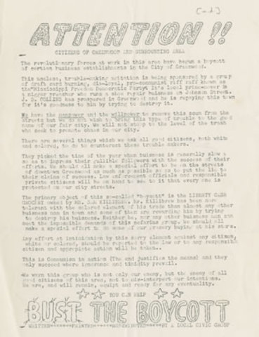 White Citizens Council Formed