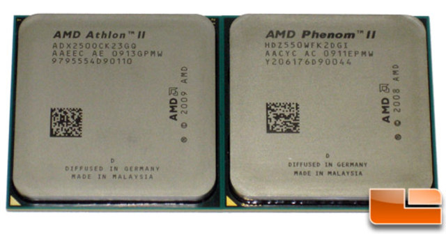 PROCESADORES AMD Phenom II y Athlon II