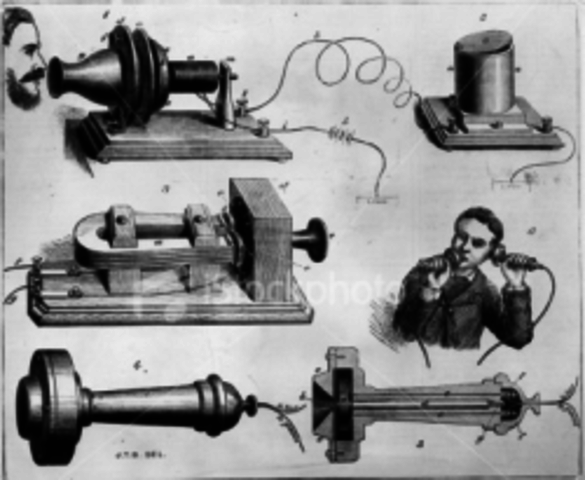 Se inventa la telefonia