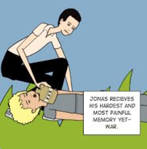 Jonas worst memory,war