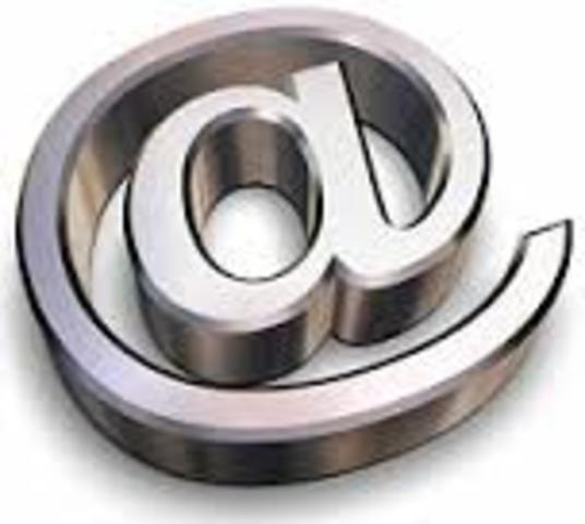 Primer uso de la @ en el Correo Electrónico