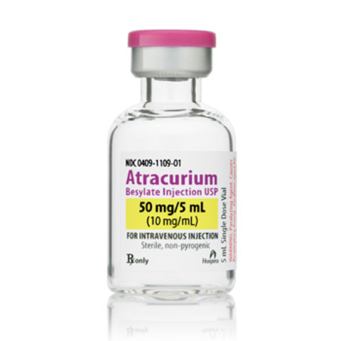 First clinical use of atracurium