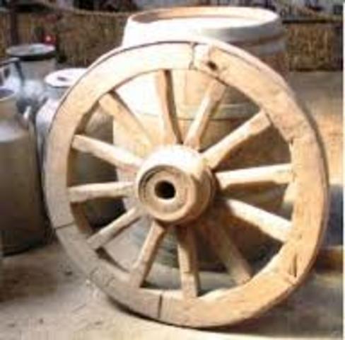 tranporte de la rueda 2.000 a.c