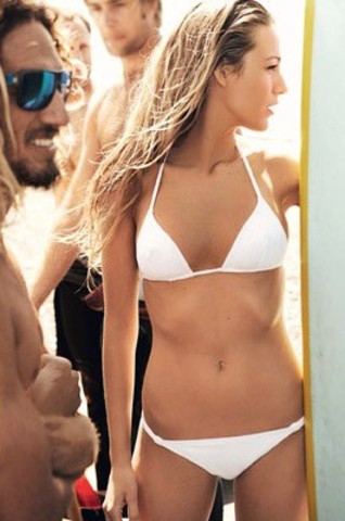 Blake Lively has posed for Vogue