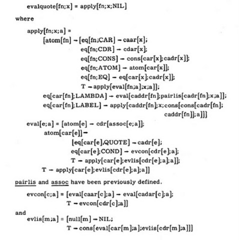 Desarrollo del lenguaje LISP
