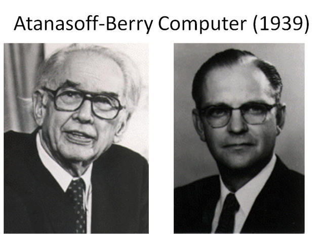 J.V. Atanaoff and Clifford Berry
