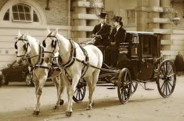 el carruaje 1750 d.c