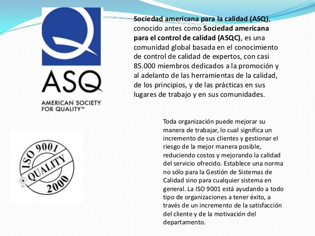 FUNDACION DE ASQC