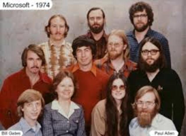 Nacimiento de microsoft