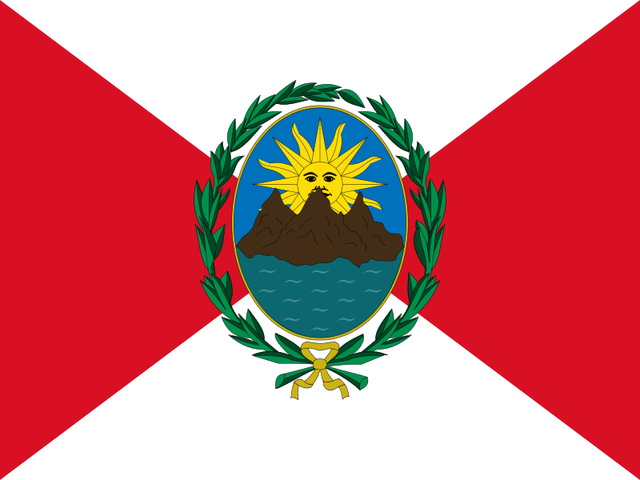 La primera bandera del Peru