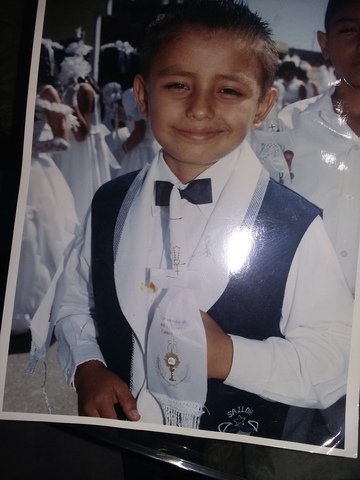 en mi primera comunion