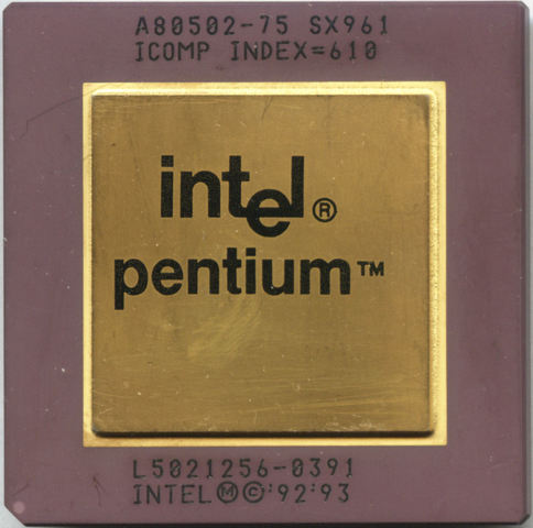 Nace el Pentium