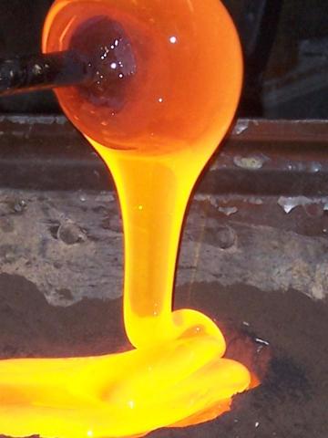 Discovered by an unknown scientist that used water to rapidly cool molten glass