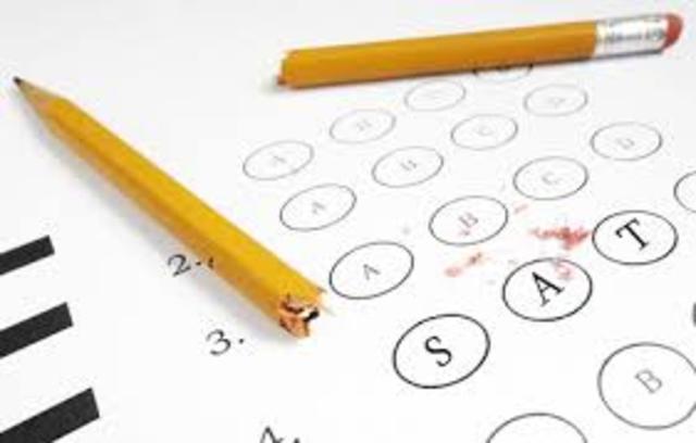 First SAT was Administered