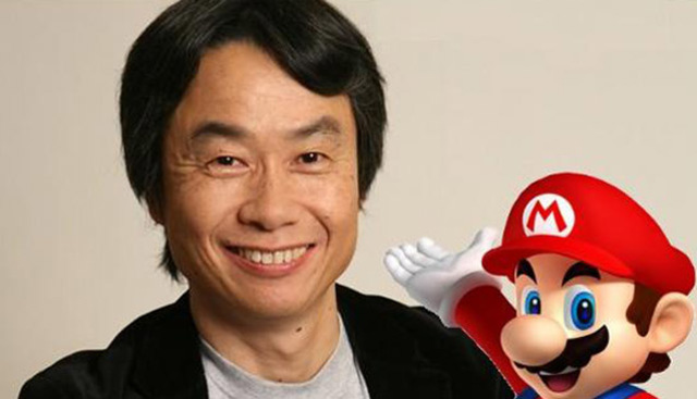 Shigeru Miyamoto lanza Super Mario Bros.