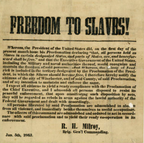 Free slaves