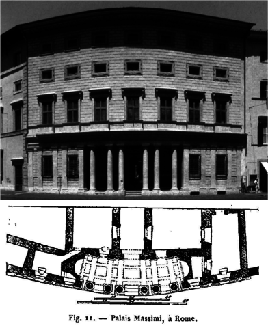 Palacio Massimo alle Colonne de Roma 1552