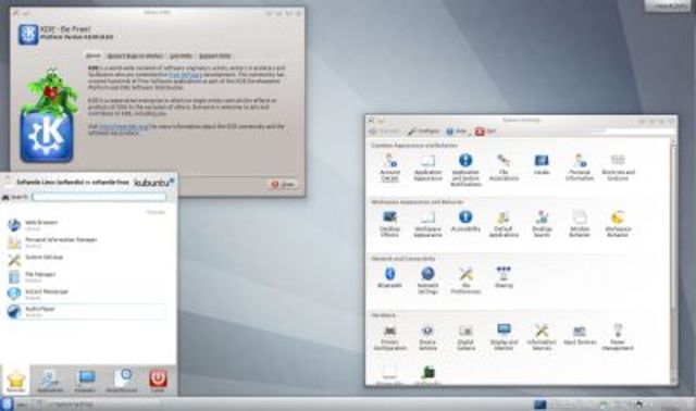 Interfaz KDE SC 4.8