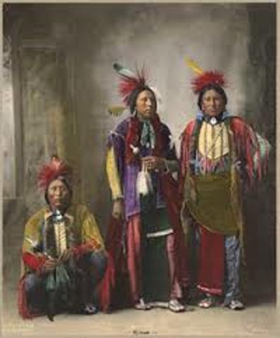 Migration of the Kiowa Indians