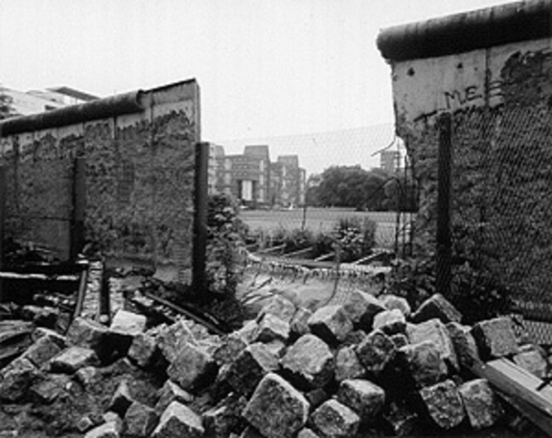 Berlin Wall taken down