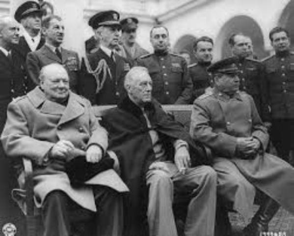 Yalta Confrenece (Cold War Begins)