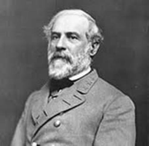 Robert E. Lee Resigns Commision