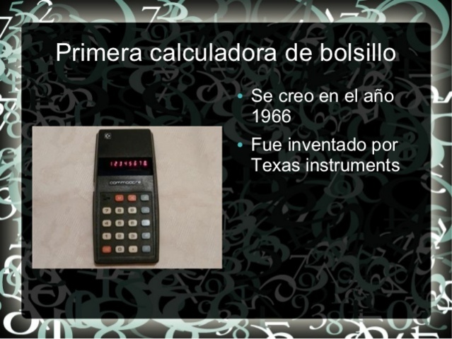 Calculadora de bolsillo
