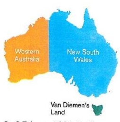 Swan Bay Colony was renamed Western Australia