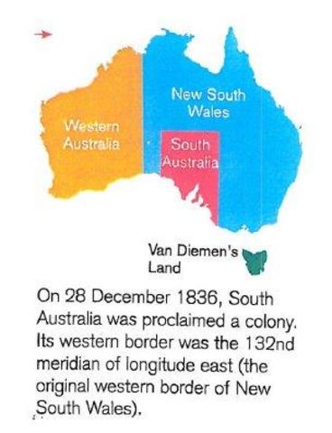 South Australias named a colony