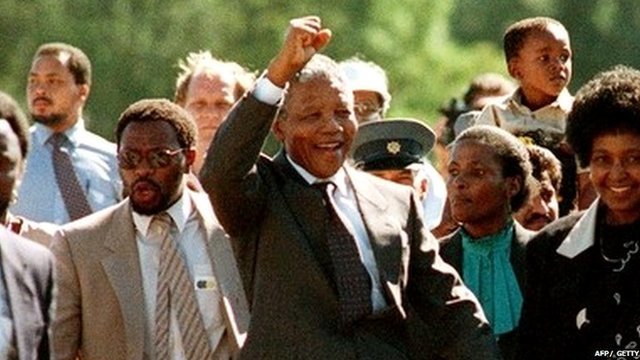 Nelson Mandela is Released