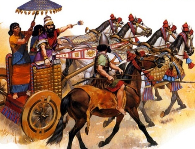 Down fall of Assyrian empire