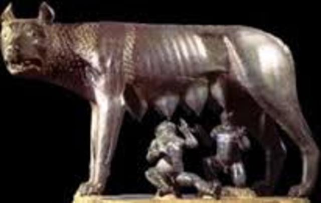753 a.C Rómulo funda roma