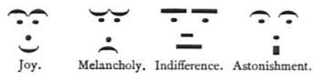 El primer emoticono
