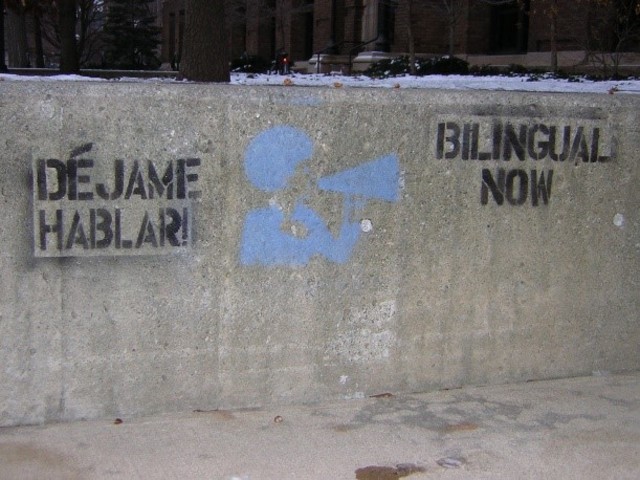Almost 10 years later, Ohio adopts bilingual education. Schools are allowed to operate in German and English with parental request.