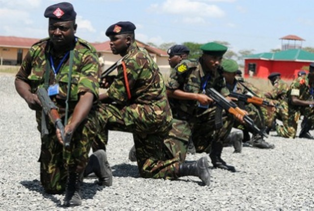 Troops in Somalia